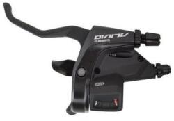 Shimano Maneta Schimbator Frana Shimano Alivio St-M430-L, Black Stanga: 3-Vit. , Cablu 1800Mm Stainless, Cu Ogd, Camasa Sp40 Neagra 600Mm, Fara Cablu De Frana, Ambalat Ind (ESTM430LBLTP)