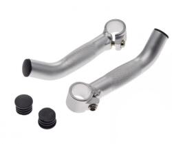 WMX Set capeti ghidon bicicleta, culoare argintiu (AWR2094S)