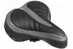 DSX Sa biciclete AZ-92BF-3Q Jet Selle, cu arcuri, culoare negru alb (S028)