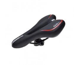 WMX Sa bicicleta, confort gel, cu gaura ventilatie, culoare negru rosu (AWR2081)