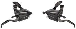 Shimano Manete Schimbator Frana Shimano St-Ef500-2A, 8X3 Vit. , Standard Schimbator Frana Cablu Camasa Neagra (Sp41), 2 Degete, Pt. V-Brake, Negru, Ambalat Ind (ESTEF5002PV8A3)