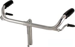 RMS Ghidon Bici R , otel, latime 480mm, O22.2, culoare argintiu, cu manete de frana (484000180RM)