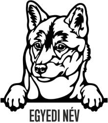  Akita matrica egyedi névvel