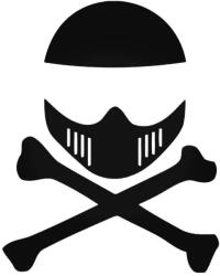  Motoros halálfej matrica