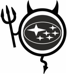  Subaru kisördög matrica