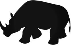  Orrszarvú "3" matrica