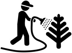  Permetező piktogram matrica