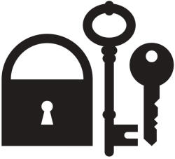  Zárlakatos piktogram matrica