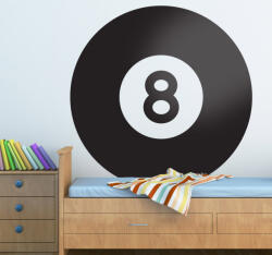  8 Ball gyerekszoba falmatrica
