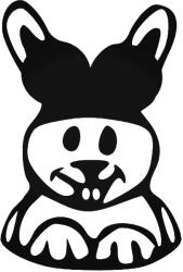  Aranyos nyuszika matrica