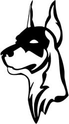  Dobermann matrica 13
