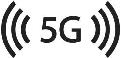  5g hálózat piktogram matrica