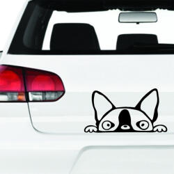  Leskelődő Kutya matrica