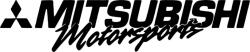 Mitsubishi motorsport matrica