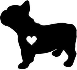  Francia bulldog matrica 19