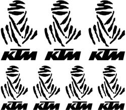 KTM Dakar matrica szett