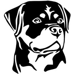  Rottweiler matrica 4