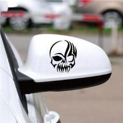  Halálfej visszapillantó tükör matrica(2 db)