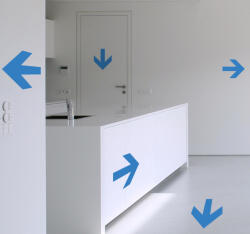  Nyíl padlómatrica szett 5 db