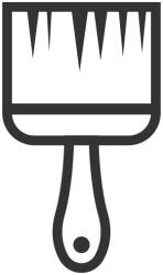  Festőecset piktogram matrica