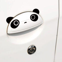  Panda autókilincs matrica (4 db)