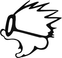  Calvin Racing - Szélvédő matrica