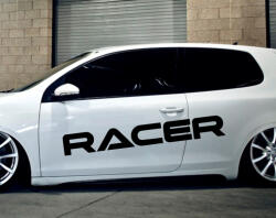  RACER felirat tuning matrica (30x122 cm)