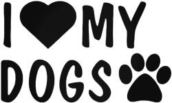  I Love My Dogs "1" - Autómatrica