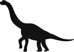  Brontoszaurusz matrica