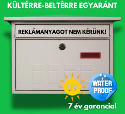  Postaláda matrica reklámanyagot nem kérünk