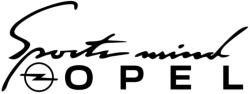  Sports mind opel feliratos matrica