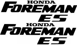 Honda Foreman ES matrica készlet