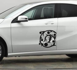  Kör alakú virág matrica