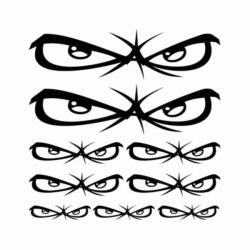 No Fear ! Szemek szett - Autómatrica