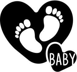  Baby szivecske matrica