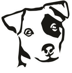  Jack russel terrier matrica 0