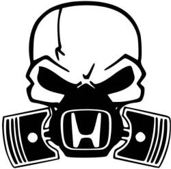 Honda matrica halálfej