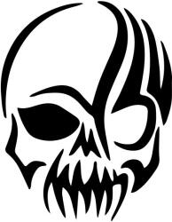  Tetovált koponya 2 matrica