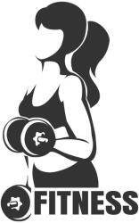  Fitness piktogram matrica