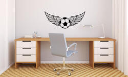  Focilabda szárnyakkal Falmatrica