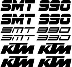KTM SMT 990 matrica szett