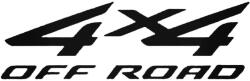  4x4 Off Road "17" - Szélvédő matrica