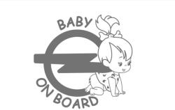  Opel Enikő Baby on board matrica