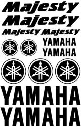 Yamaha Majesty matrica szett