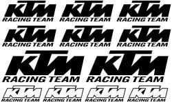 KTM Racing Team matrica szett