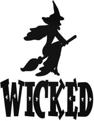  WICKED Halloween matrica