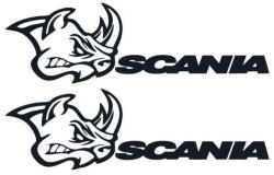  SCANIA kamion matrica készlet bull