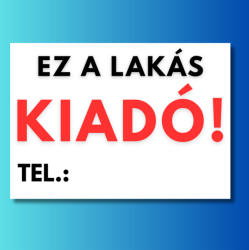  Ez a lakás kiadó egyedi