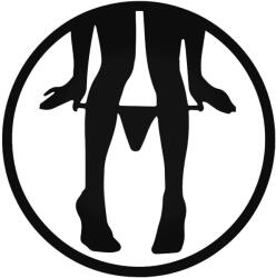  Bugyi ledobás "1" - Szélvédő matrica