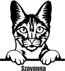  Szavanna macska matrica
